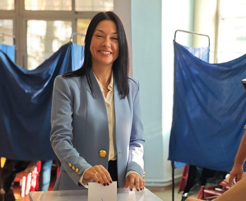 Ψήφισε και η Νάντια Γιαννακοπούλου – «Είναι πολύ σημαντικό το διακύβευμα αυτών των εκλογών»