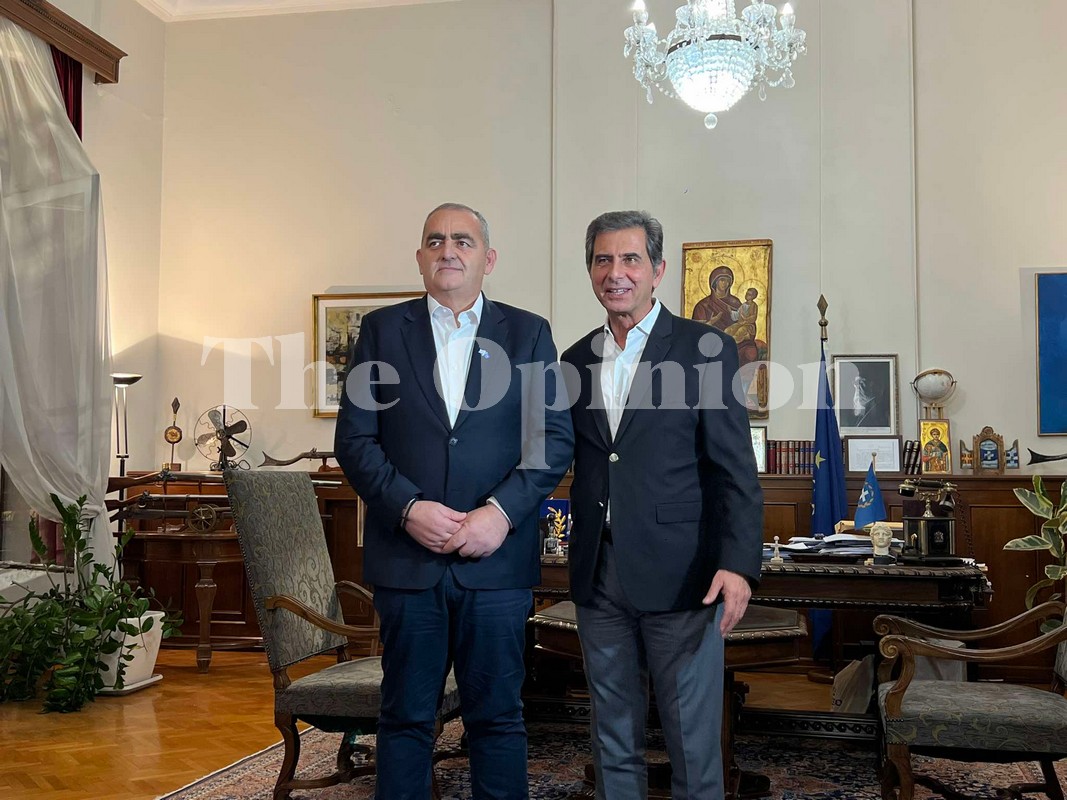 Συνάντηση Γκιουλέκα – Μπελέρη στο ΥΜΑΘ: Ο κ. Ράμα κάνει την δουλειά του και εγώ τη δική μου (ΦΩΤΟ-VIDEO)