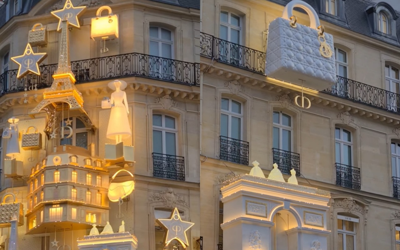Dior: Οι χριστουγεννιάτικες βιτρίνες του στο Παρίσι βγαλμένες από παραμύθι (ΦΩΤΟ)