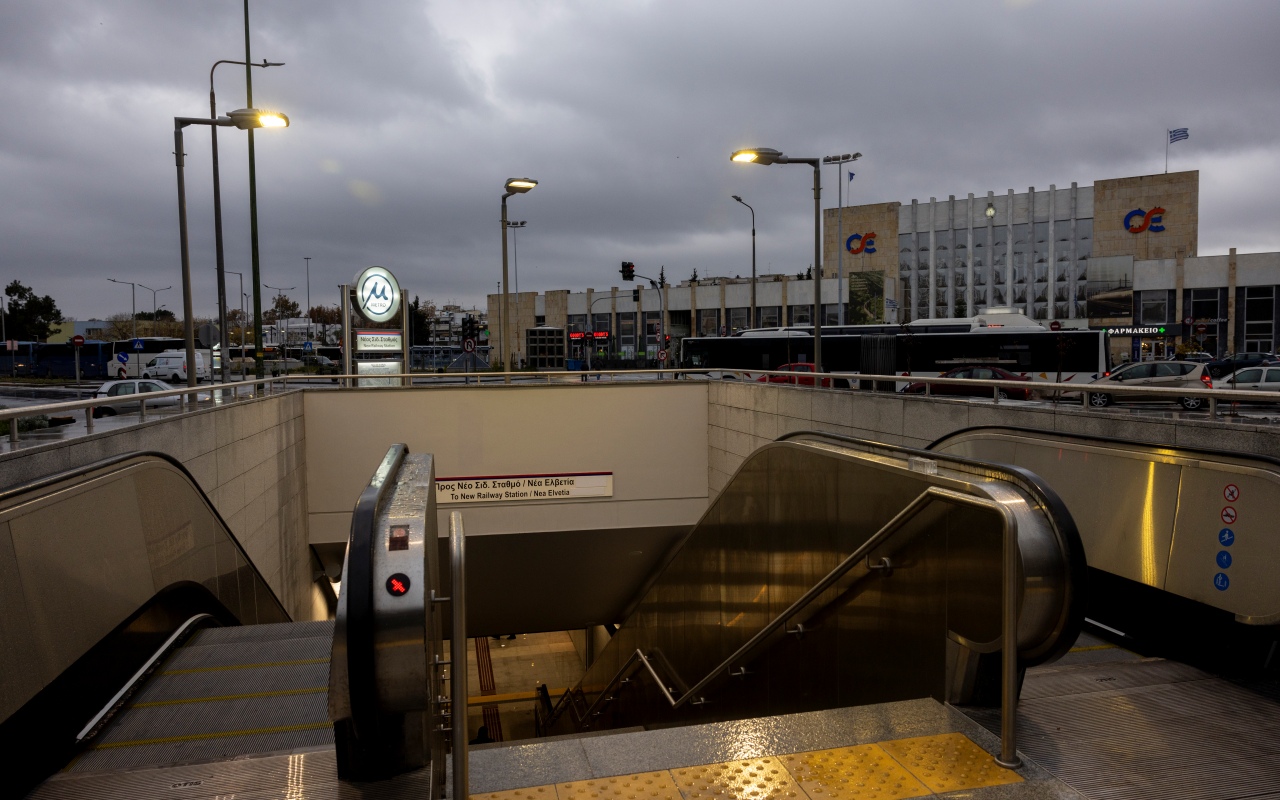 Μετρό: Κλείνει ο σταθμός «Νέος Σιδηροδρομικός Σταθμός» – Δωρεάν οι μετακινήσεις