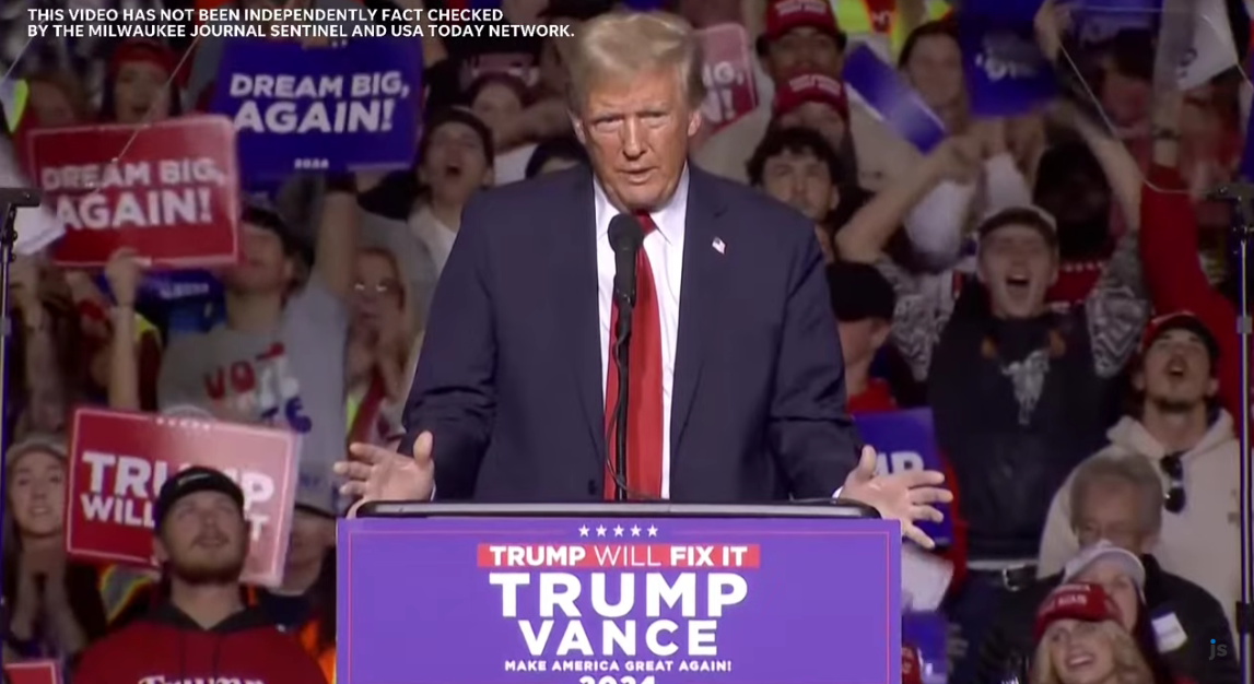 Ρατσιστικό σχόλιο Τραμπ για Αντετοκούμπο: «Ποιος είναι πιο Έλληνας; Αυτός ή εγώ;» (VIDEO)