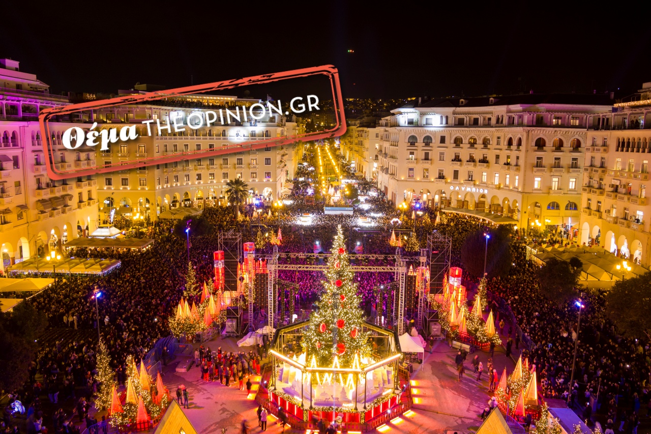 Με Onirama, Χατζηγιάννη και… Μετρό το άναμμα του χριστουγεννιάτικου δέντρου στη Θεσσαλονίκη