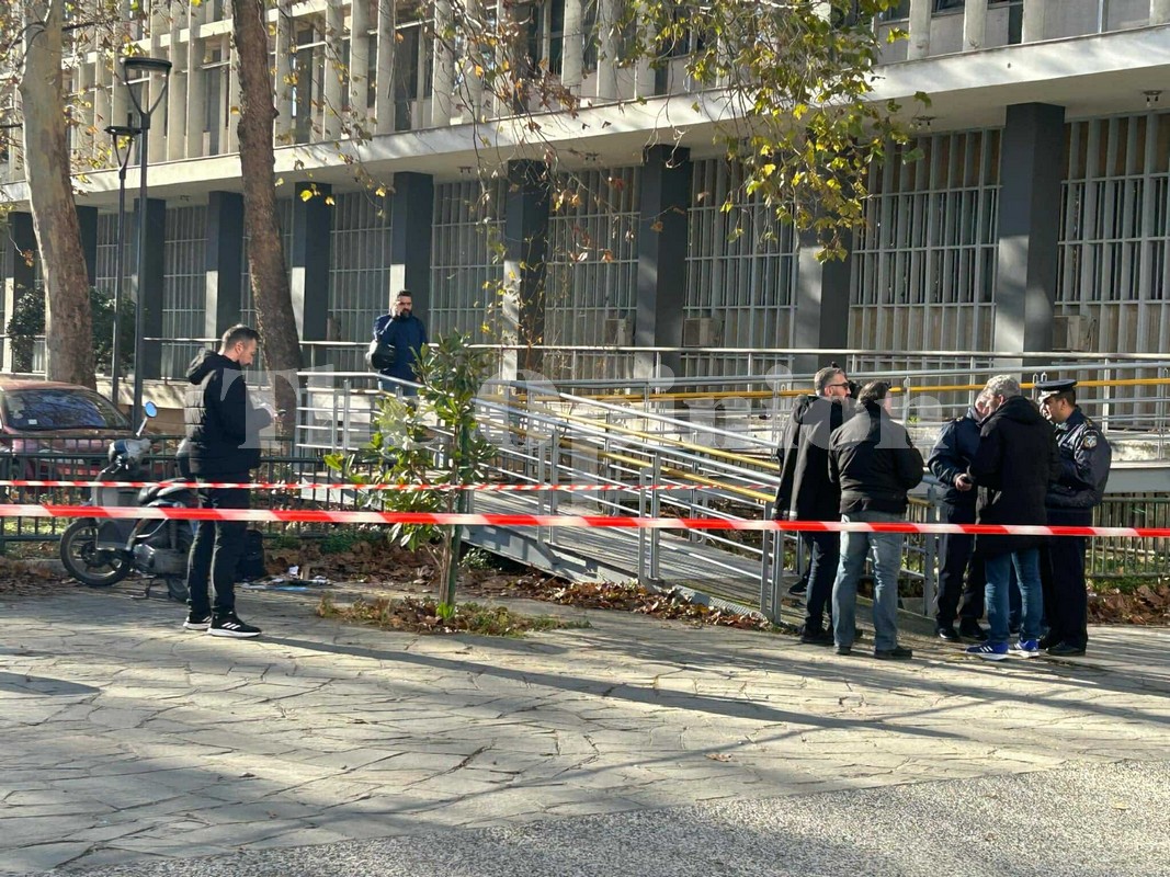 Αναστάτωση στα δικαστήρια Θεσσαλονίκης – Άνδρας απείλησε ότι «θα τα τινάξει όλα στον αέρα» – Μια προσαγωγή (ΦΩΤΟ+VIDEO)