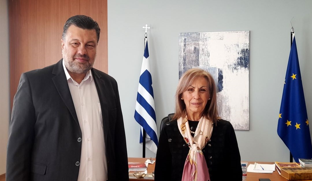 Το πρώτο τετ α τετ Αηδονά – Παπαστεργίου