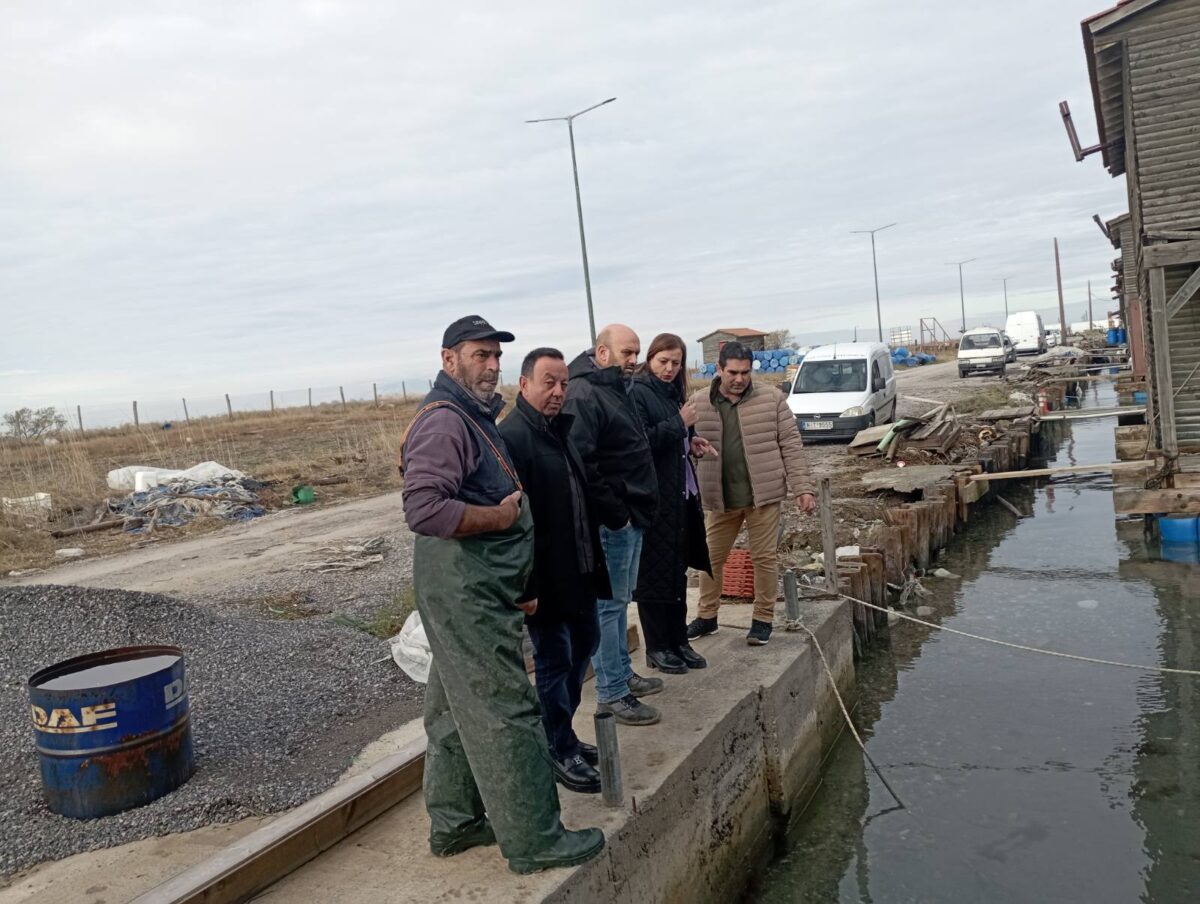 Δήμος Δέλτα: Αυτοψία Μπισμπινά στις Καλύβες Χαλάστρας μετά το πέρασμα της «Bora» (ΦΩΤΟ)