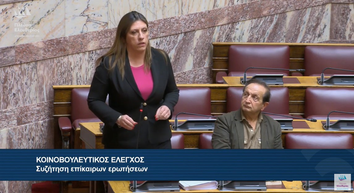 Κωνσταντοπούλου: Άρνηση της κυβέρνησης να πράξει τα δέοντα για να αποτρέψει δυναμικά την επόμενη γυναικοκτονία (VIDEO)