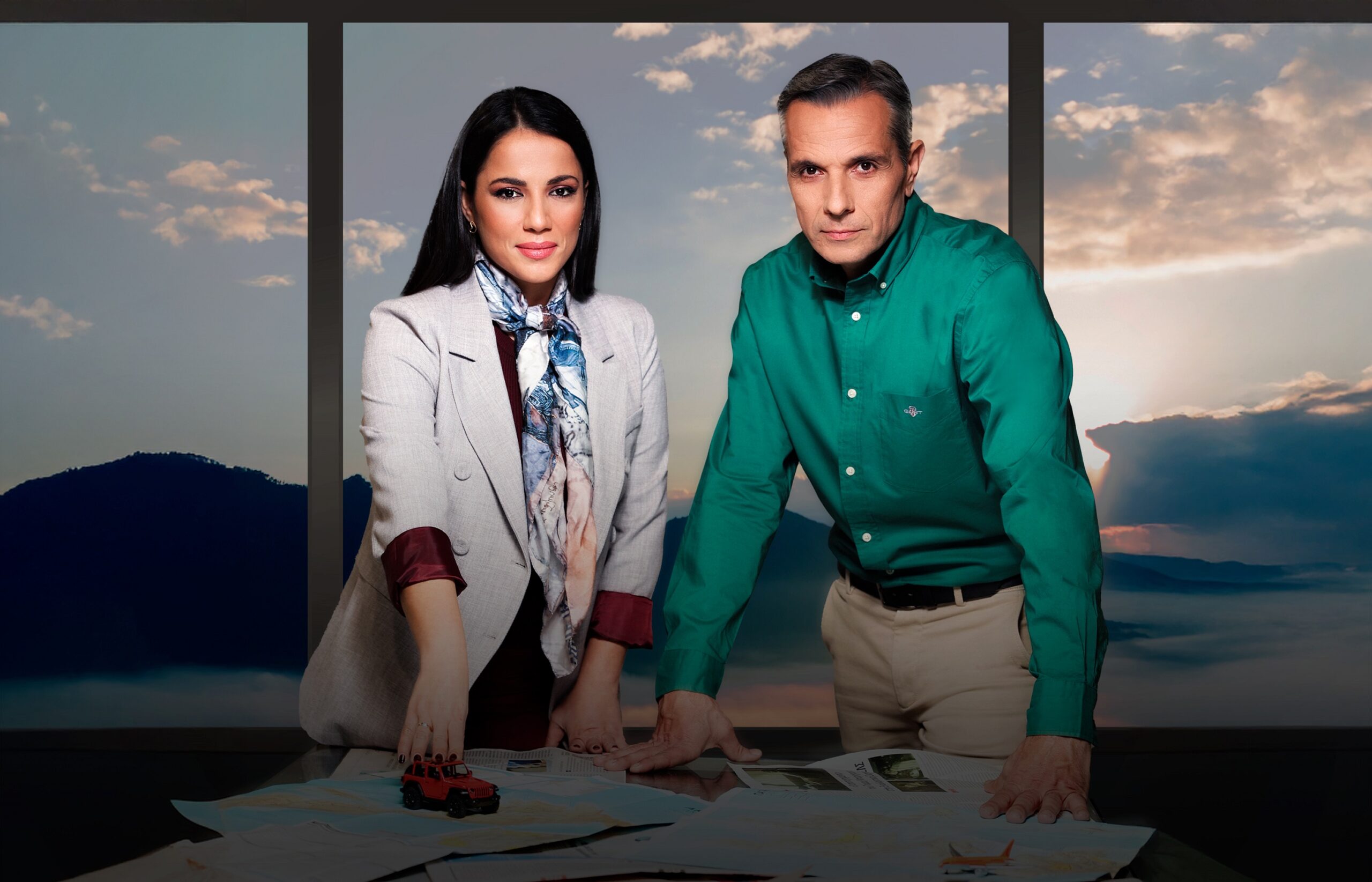 «Όπου υπάρχει Ελλάδα»: Η νέα εκπομπή του ΣΚΑΙ με την Ευλαμπία Ρέβη και τον Γιώργο Κουρδή