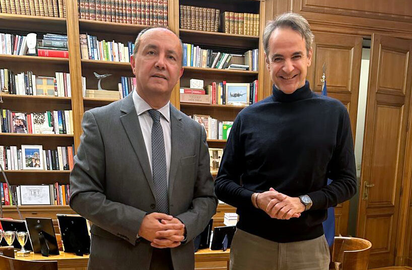 Συνάντηση Μητσοτάκη-Καράογλου στο Μέγαρο Μαξίμου – Στο επίκεντρο ο νομός Θεσσαλονίκης