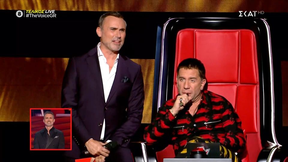 «The Voice»: Πως τρόλαρε ο Γιώργος Καπουτζίδης τους coaches στον φετινό τελικό (VIDEO)