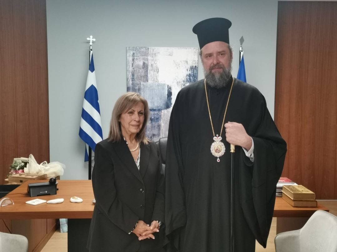 Συνάντηση Αηδονά με τον Μητροπολίτη Θεσσαλονίκης Φιλόθεο – Τι συζήτησαν