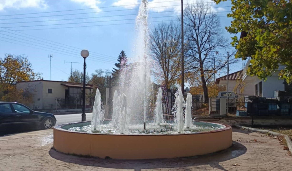 «Ζωή» απέκτησαν και πάλι σιντριβάνια του δήμου Λαγκαδά