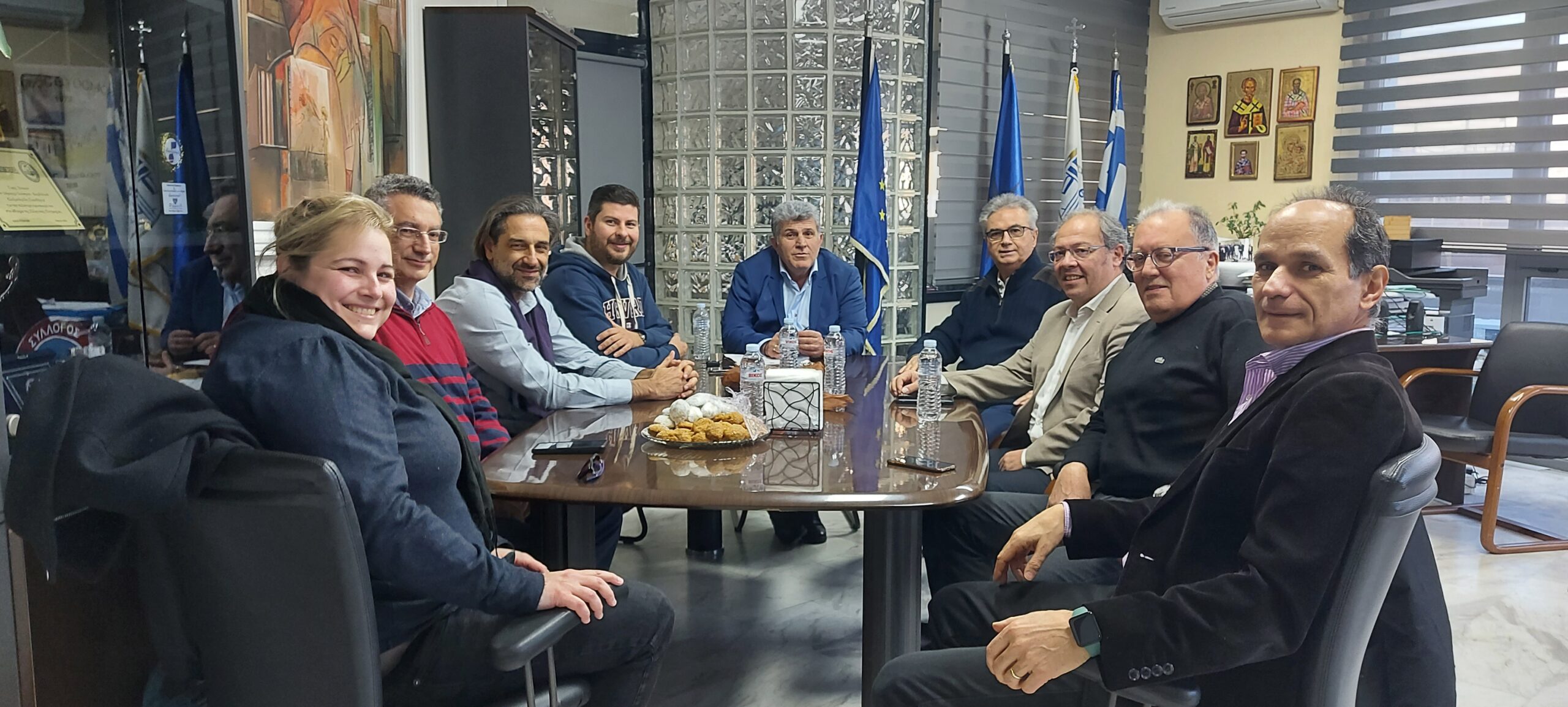 Στον δήμαρχο Κορδελιού-Ευόσμου η Κίνηση Πολιτών για το Μητροπολιτικό Πάρκο στη ΔΕΘ