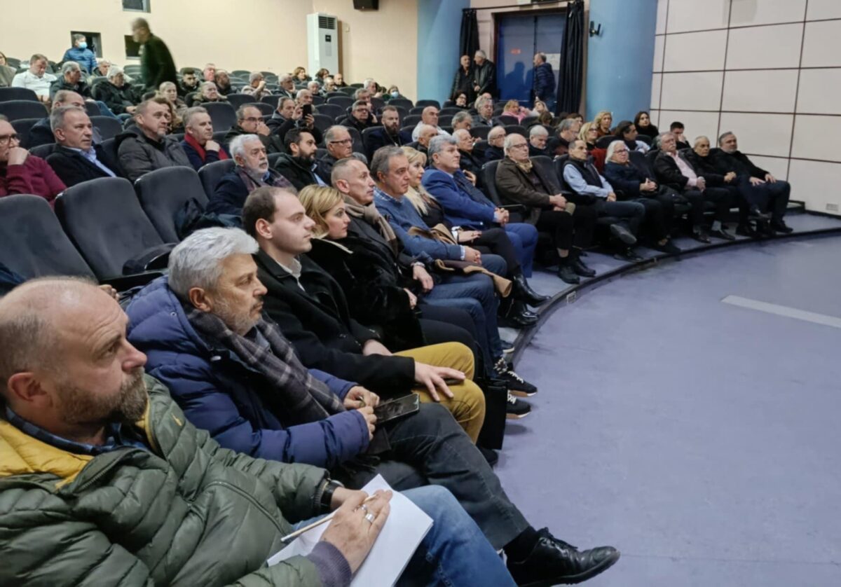 Με μεγάλη συμμετοχή η εκδήλωση της Κίνησης Πολιτών με θέμα «Η Δυτική Θεσσαλονίκη Πόλος Βιώσιμης Ανάπτυξης» (ΦΩΤΟ)