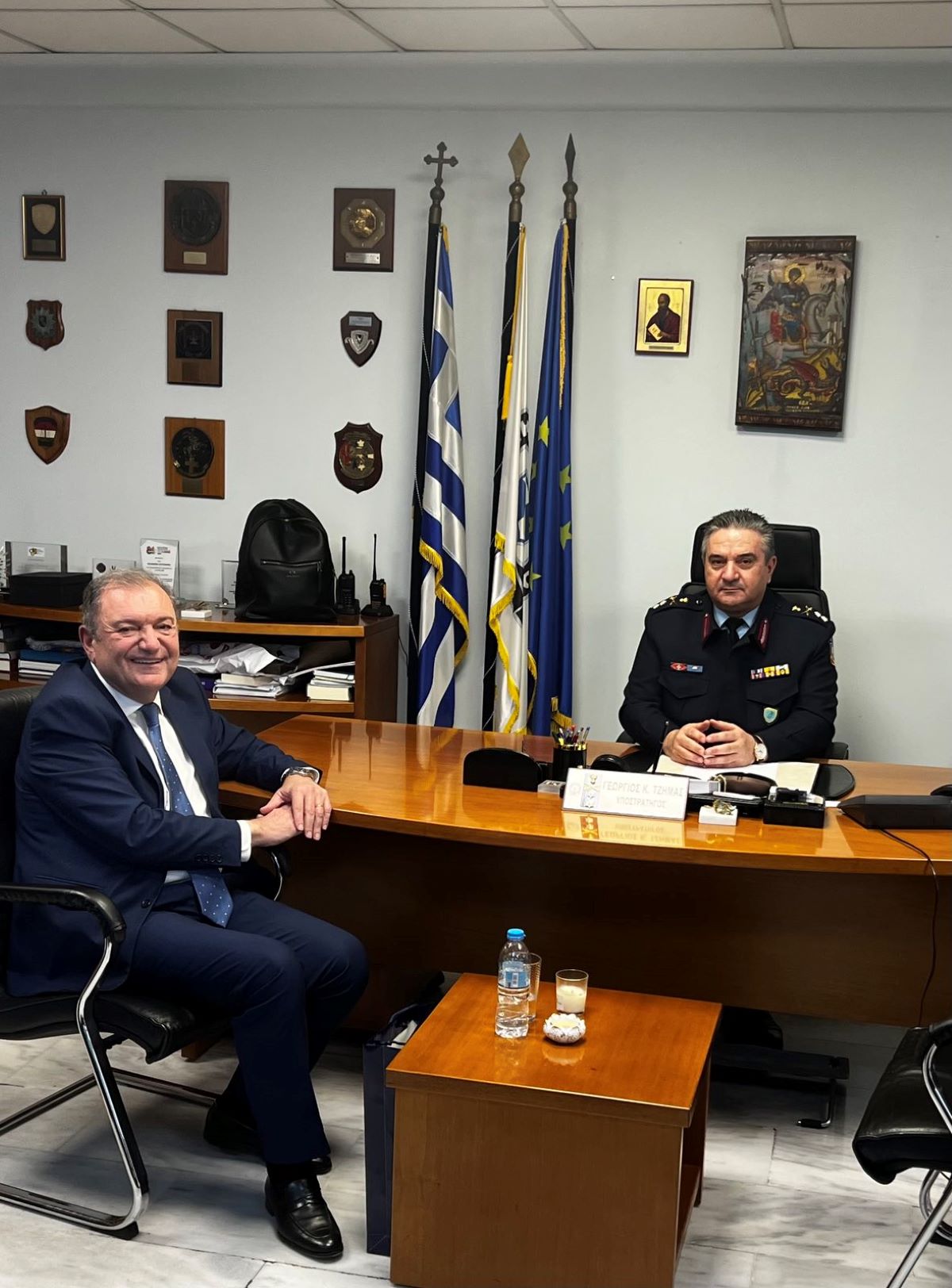 Καϊτεζίδης: «Ικανοποίηση για τη βελτίωση της αστυνόμευσης, συνεργασία με την αυτοδιοίκηση»