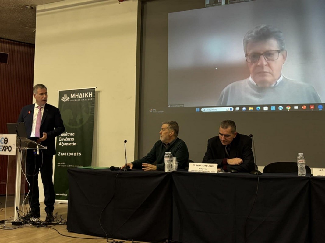 Πρύτανης ΔΙΠΑΕ Στ. Αγγελόπουλος: Οι καινοτομίες και οι προκλήσεις στην κτηνοτροφία