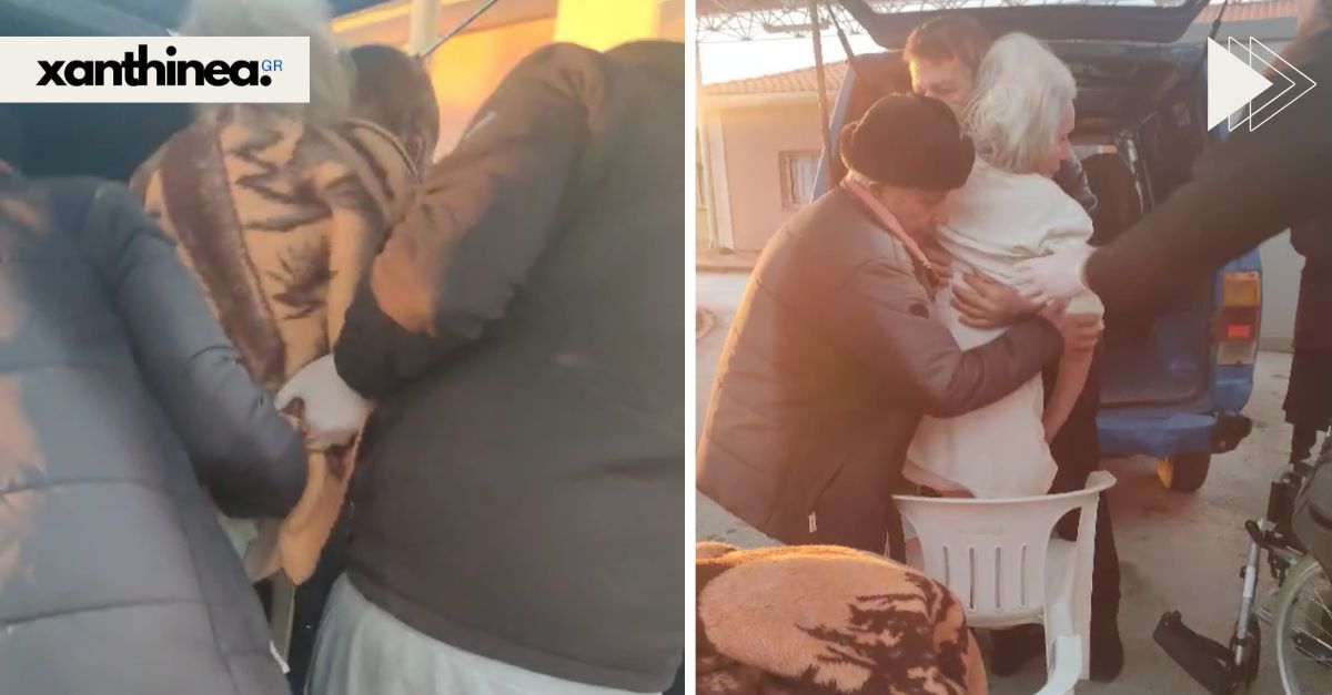 Εξοργιστικό περιστατικό στην Ξάνθη: Μεταφέρουν ασθενή με πλαστική καρέκλα σε φορτηγάκι (VIDEO)