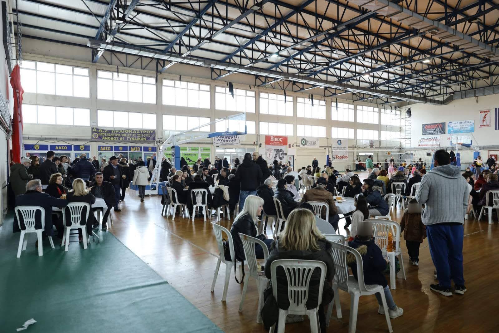 Δ. Ωραιοκάστρου: Με λαγάνες φασολάδα και σαρακοστιανά εδέσματα γιορτάστηκαν τα «Κούλουμα»