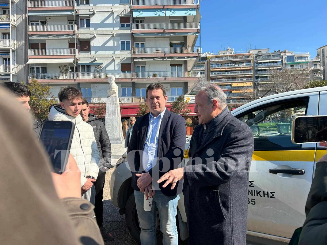 Στ. Αγγελούδης: «Θα επιμείνουμε στη μάχη κατά της μουτζούρας» – Τι είπε σε μαθητές για την ανάγκη της συμμετοχής (ΦΩΤΟ – VIDEO)