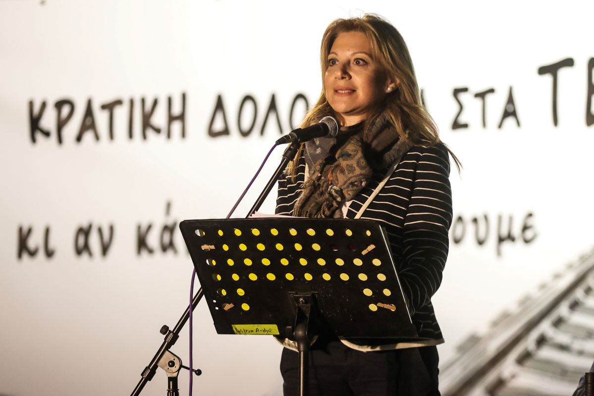 Καρυστιανού: «Ό,τι κι αν κάνουν όλοι μαζί θα νικήσουμε» (ΦΩΤΟ + VIDEO)