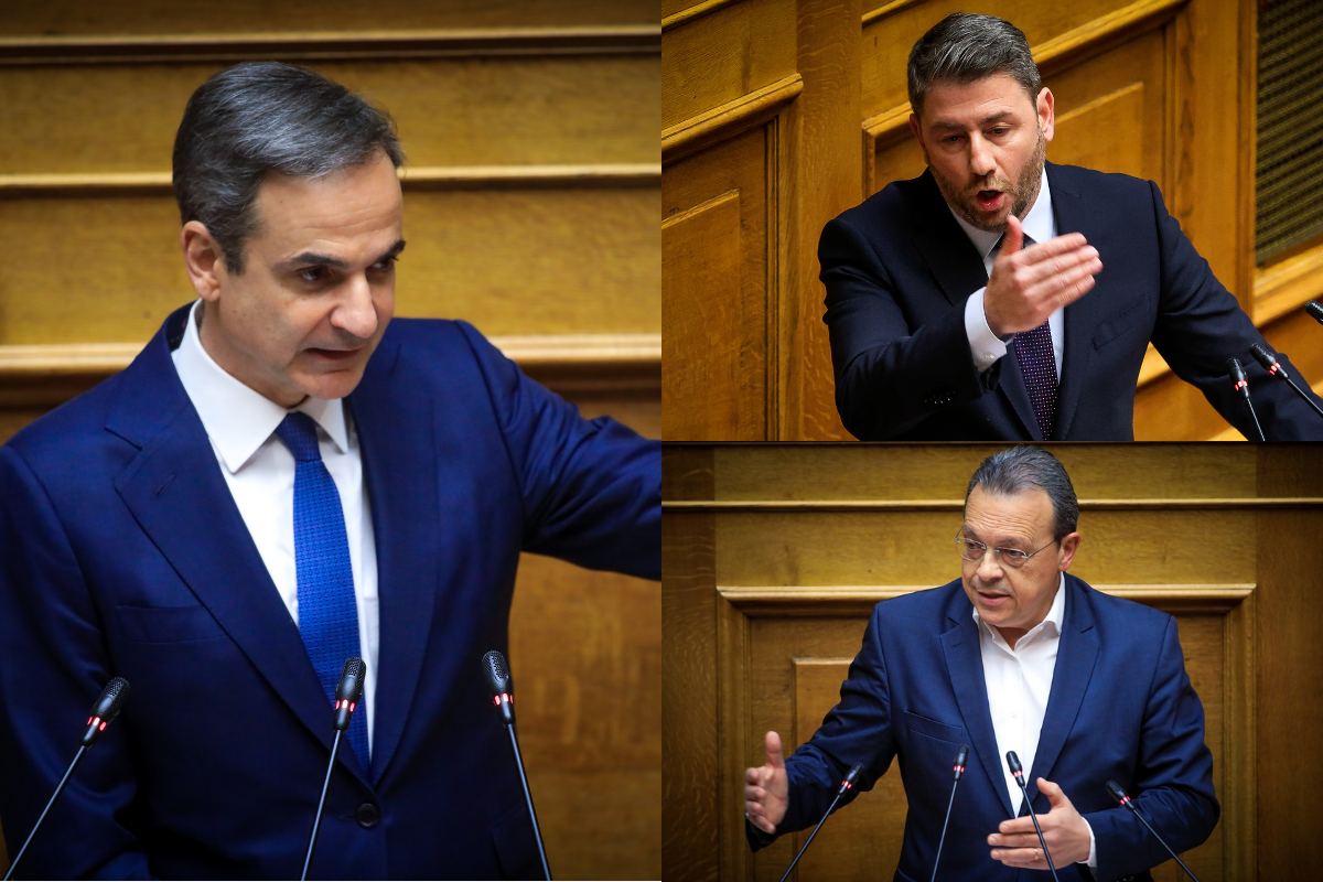 Με 157 κατά απορρίφθηκε η πρόταση δυσπιστίας – Πολλαπλά μηνύματα Μητσοτάκη – Σφυροκόπημα από αντιπολίτευση και Σαμαρά – Σάλος με Κυριαζίδη