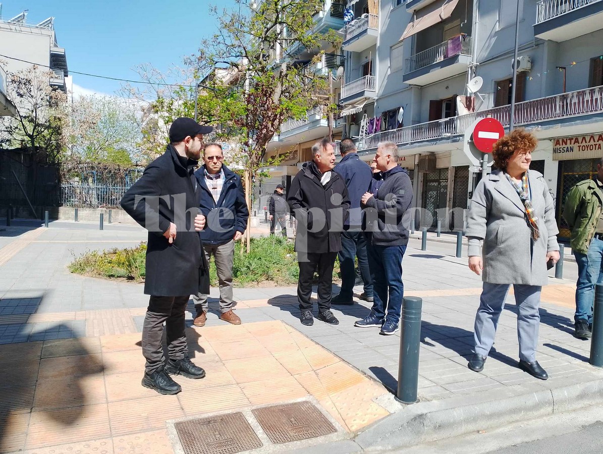Θεσσαλονίκη: Ολοκληρώθηκαν οι εργασίες ανακατασκευής των πεζοδρομίων στη Β’ Δημοτική Κοινότητα (ΦΩΤΟ)