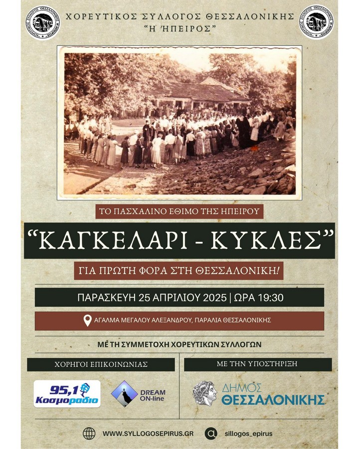 Αναβιώνει για πρώτη φορά αύριο ο Πασχαλινός «Καγκελάρης» στο Άγαλμα Μεγάλου Αλεξάνδρου