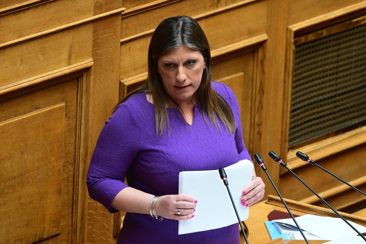Z. Κωνσταντοπούλου: Ζητά απάντηση Φλωρίδη στη Βουλή για σχέδιο εξουδετέρωσης της Ευρωπαίας Εισαγγελέως
