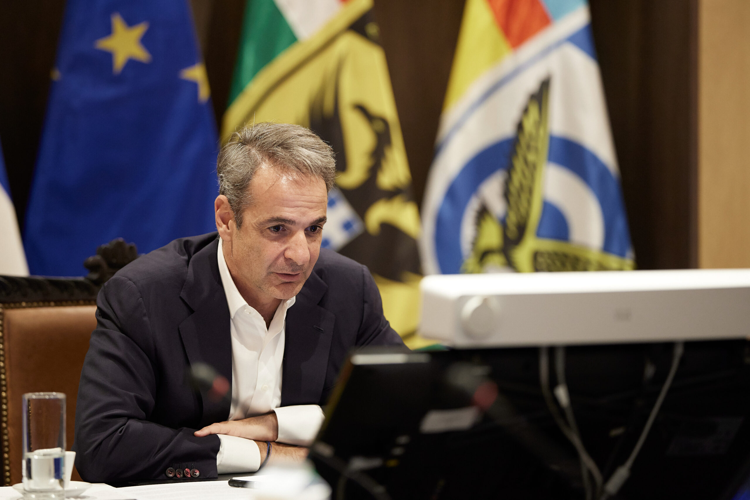 Μητσοτάκης για Ουκρανία: Ανάγκη για εκεχειρία διάρκειας 30 ημερών (ΦΩΤΟ)