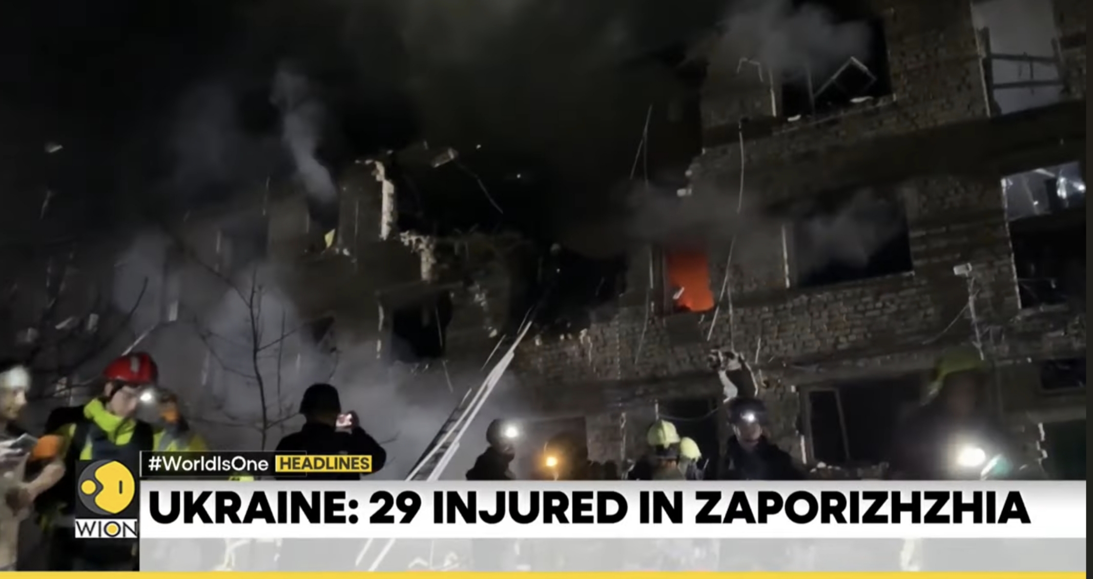 Ουκρανία: 30 τραυματίες στη Ζαπορίζια από ρωσικό πλήγμα