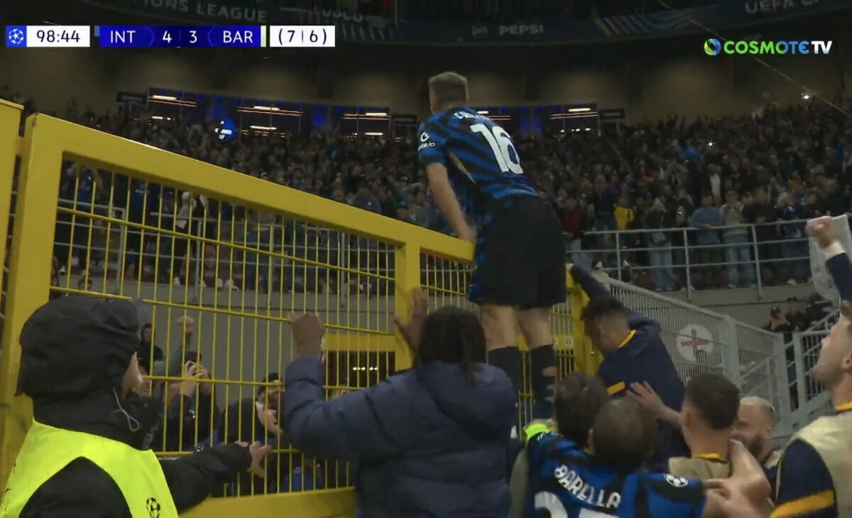 Champions League: Στον τελικό η Ίντερ έπειτα από το ματς της… χρονιάς (VIDEO)