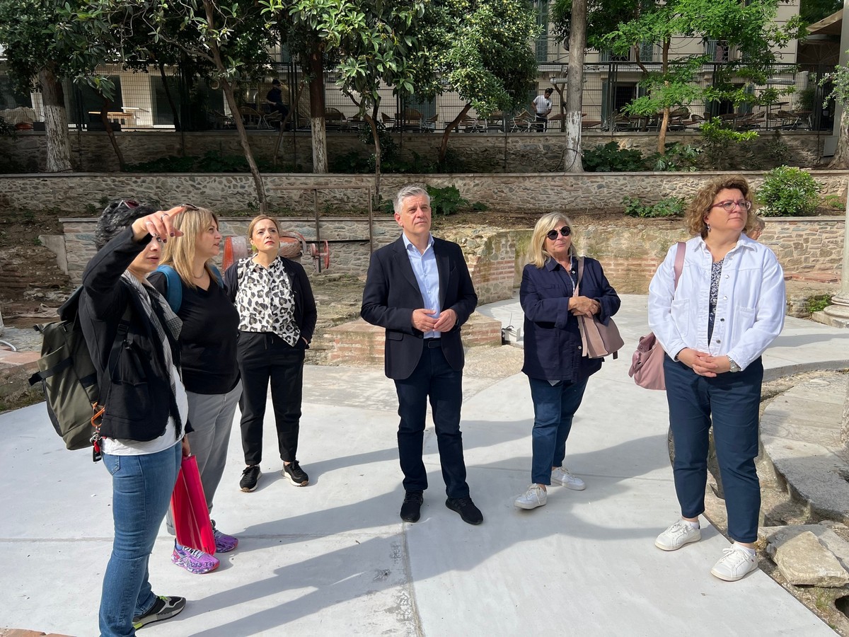 Κ. Γιουτίκας: Επιθεώρησε τον αρχαιολογικό χώρο του Αγιάσματος του Αγίου Ιωάννη (ΦΩΤΟ)