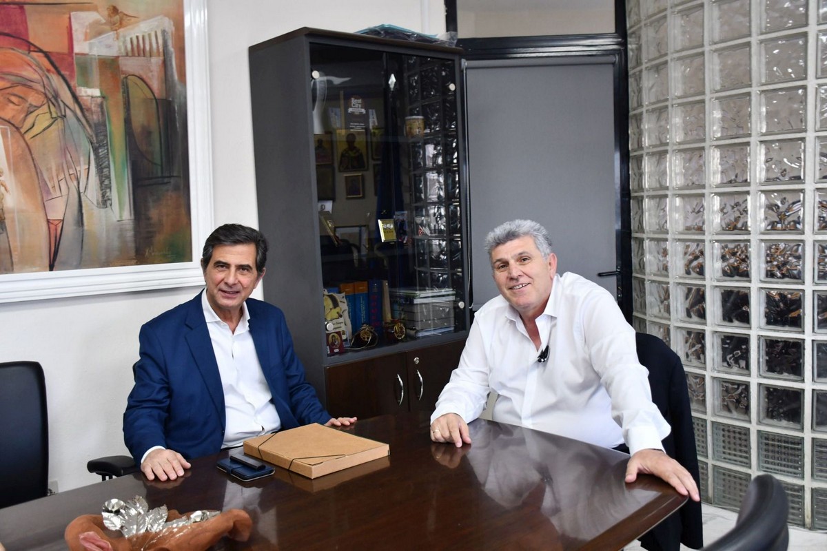 Συνάντηση Κ. Γκιουλέκα – Λ. Αλεξανδρίδη: Επί τάπητος τα «ανοιχτά» θέματα στο Κορδελιό και τον Εύοσμο