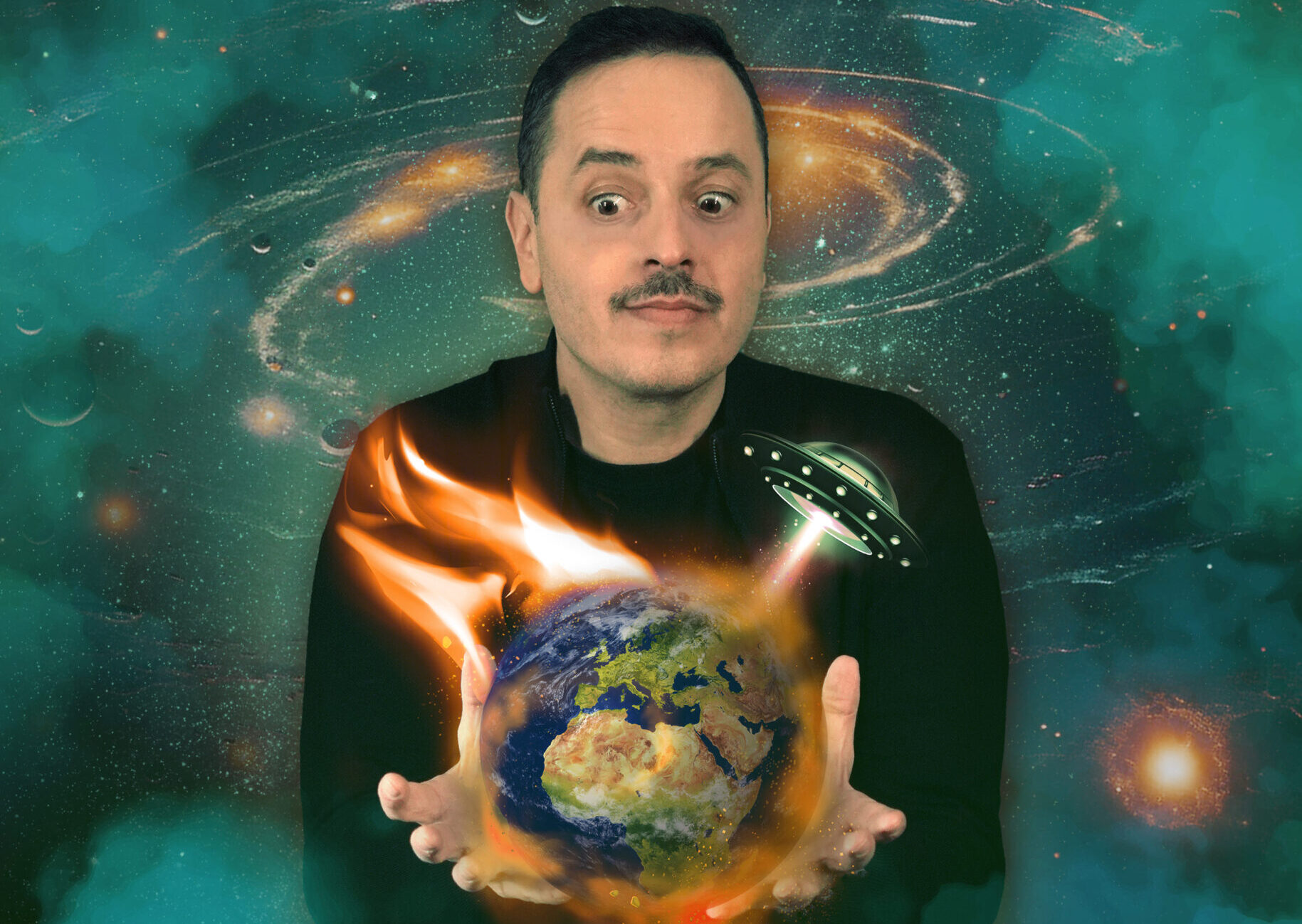 Ο Αλέξανδρος Τσουβέλας ο εξωγήινος προσγειώνεται στην Θεσσαλονίκη  και θα προσφέρει γέλιο