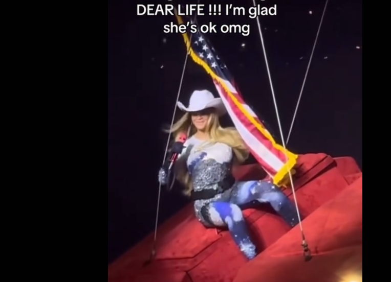 Το «ιπτάμενο» αυτοκίνητο της Μπιγιονσέ άρχισε να γέρνει σε συναυλία της στο Χιούστον (VIDEO)