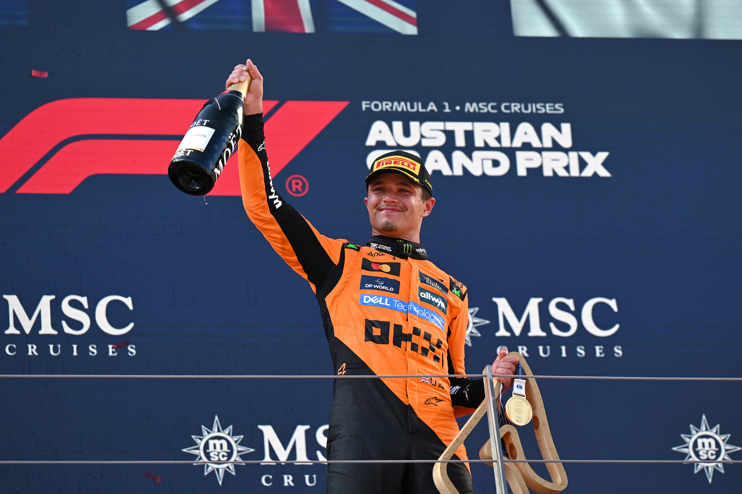 Ιπτάμενος ο Noris με McLaren στο Αυστριακό Grand Prix