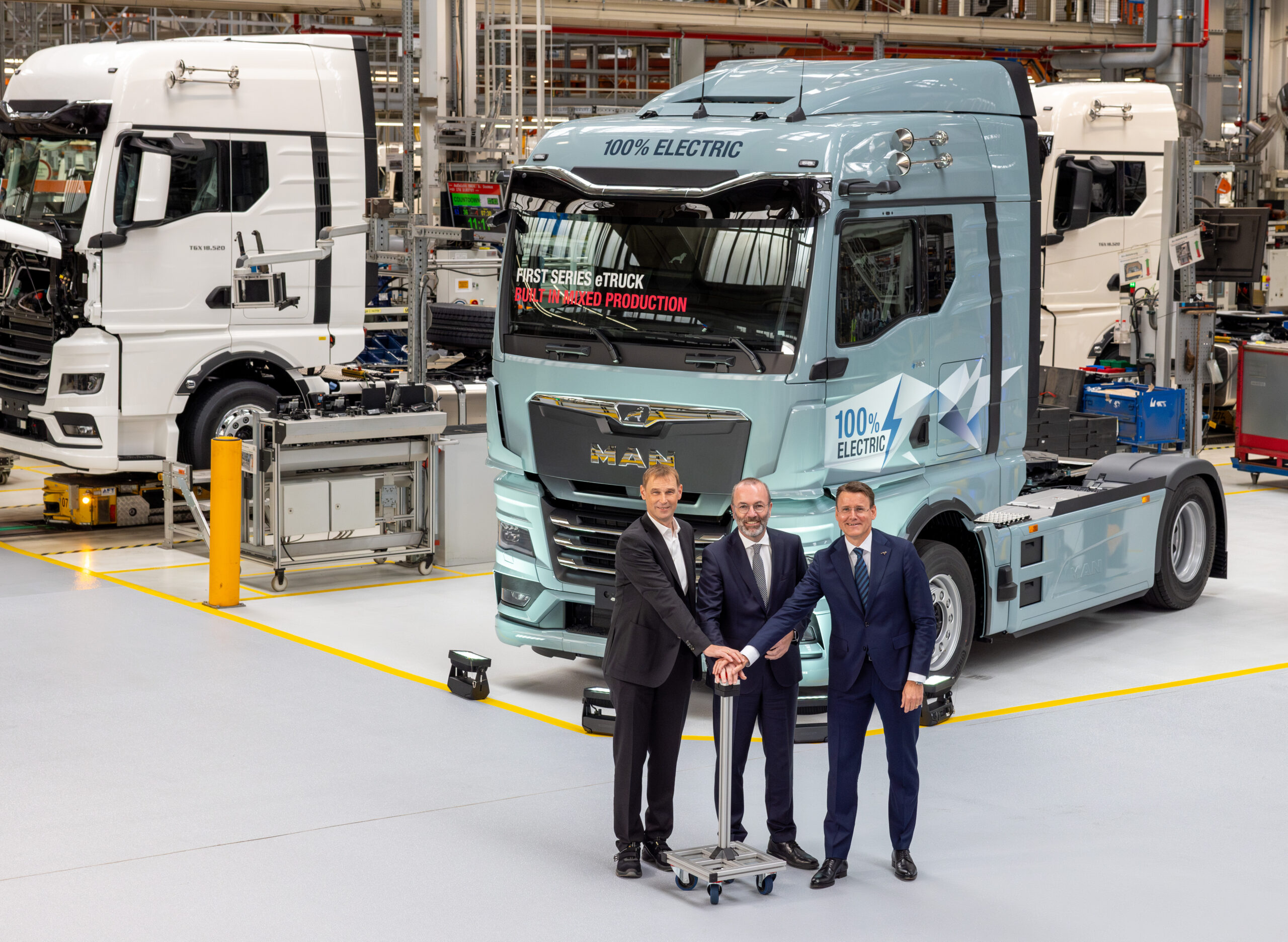 Η MAN ξεκίνησε σειριακή παραγωγή ηλεκτρικών φορτηγών (ΦΩΤΟ)