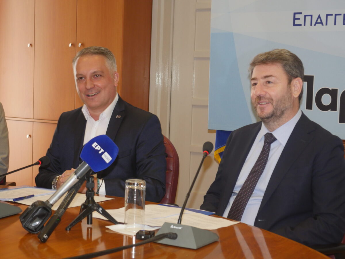 Τι συζητήθηκε στη συνάντηση Μερελή-Ανδρουλάκη στο ΕΕΘ (ΦΩΤΟ)