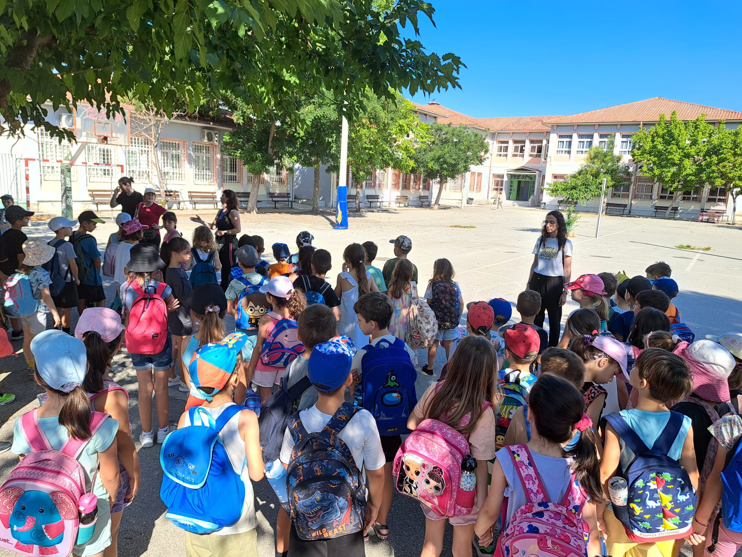 Καλαμαριά: Με παιδικά χαμόγελα ξεκίνησε η θερινή δημιουργική απασχόληση στα σχολεία