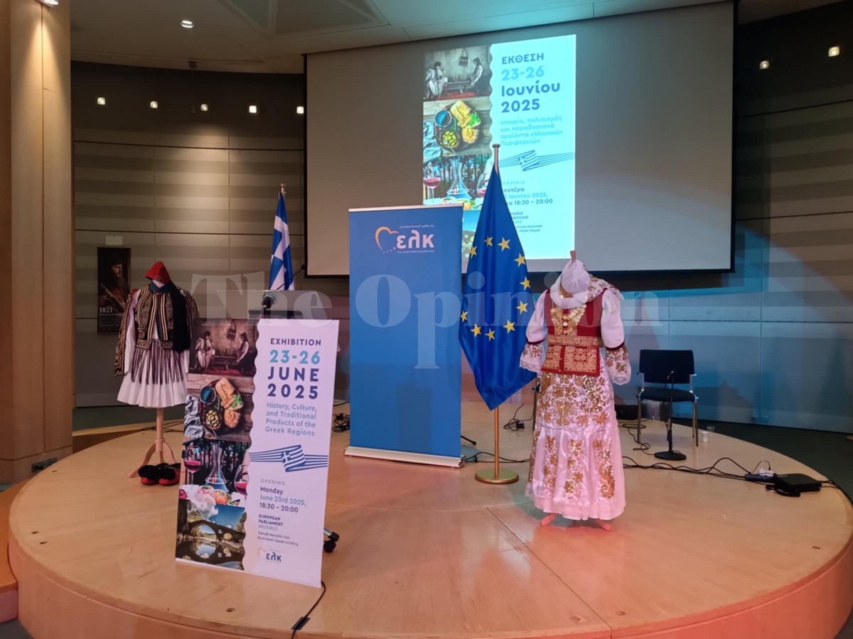 Πώς ο Μπελέρης έφερε… άρωμα φέτας, τουρσί, φασόλια και κρασί στις Βρυξέλλες (ΦΩΤΟ-ΒΙΝΤΕΟ)