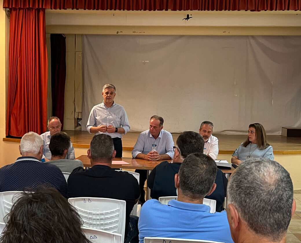 Στο «μικροσκόπιο» της Περιφέρειας η εξασφάλιση επαρκών ποσοτήτων υδάτων άρδευσης στην πεδιάδα της Κ. Μακεδονίας