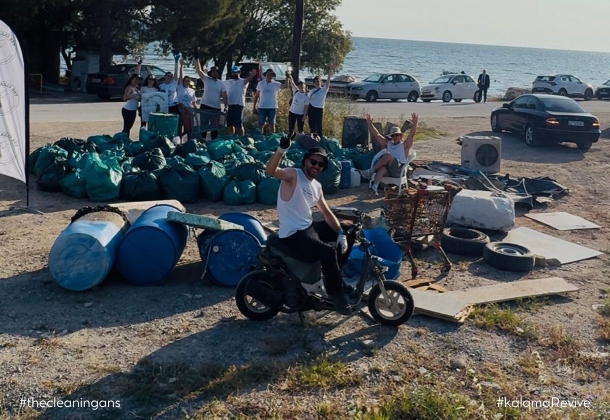 Ολοκληρώθηκε ο καθαρισμός του παραλιακού μετώπου της Καλαμαριάς (ΦΩΤΟ)