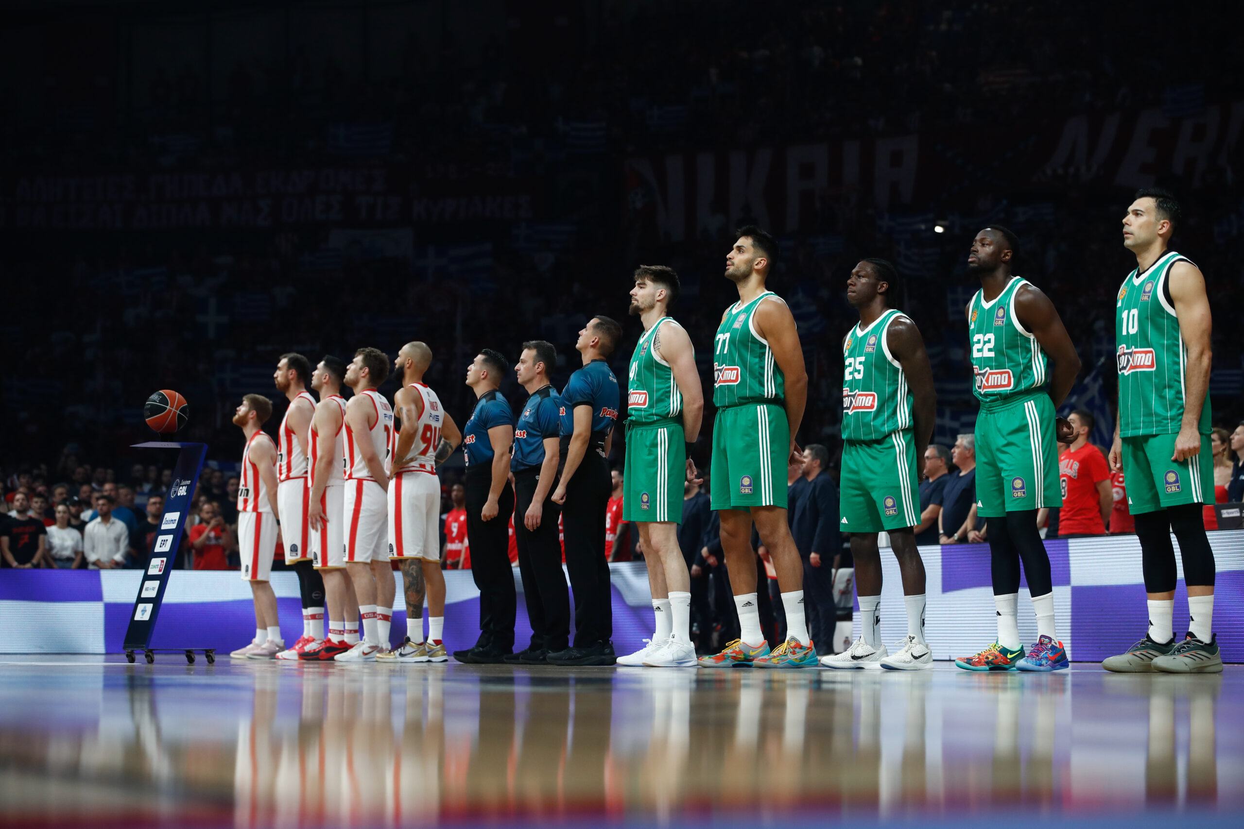 GBL: «Πάτησε» τον Παναθηναϊκό, έκανε το 3-1 και πήρε το πρωτάθλημα ο Ολυμπιακός (ΦΩΤΟ+VIDEO)
