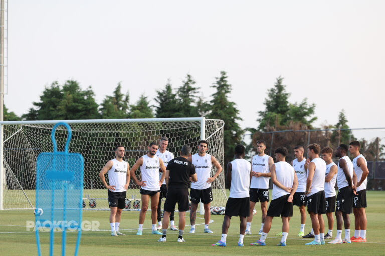 ΠΑΟΚ: Πρωινή δουλειά και ρεπό