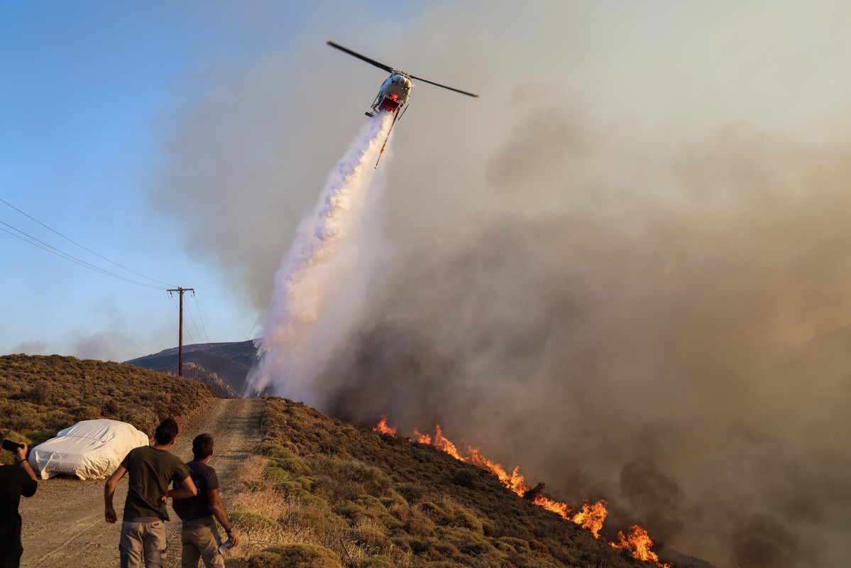 Σε επιφυλακή Χαλκιδική και δέκα περιφέρειες της χώρας – Πολύ υψηλός κίνδυνος πυρκαγιάς για σήμερα Σάββατο (16/08)