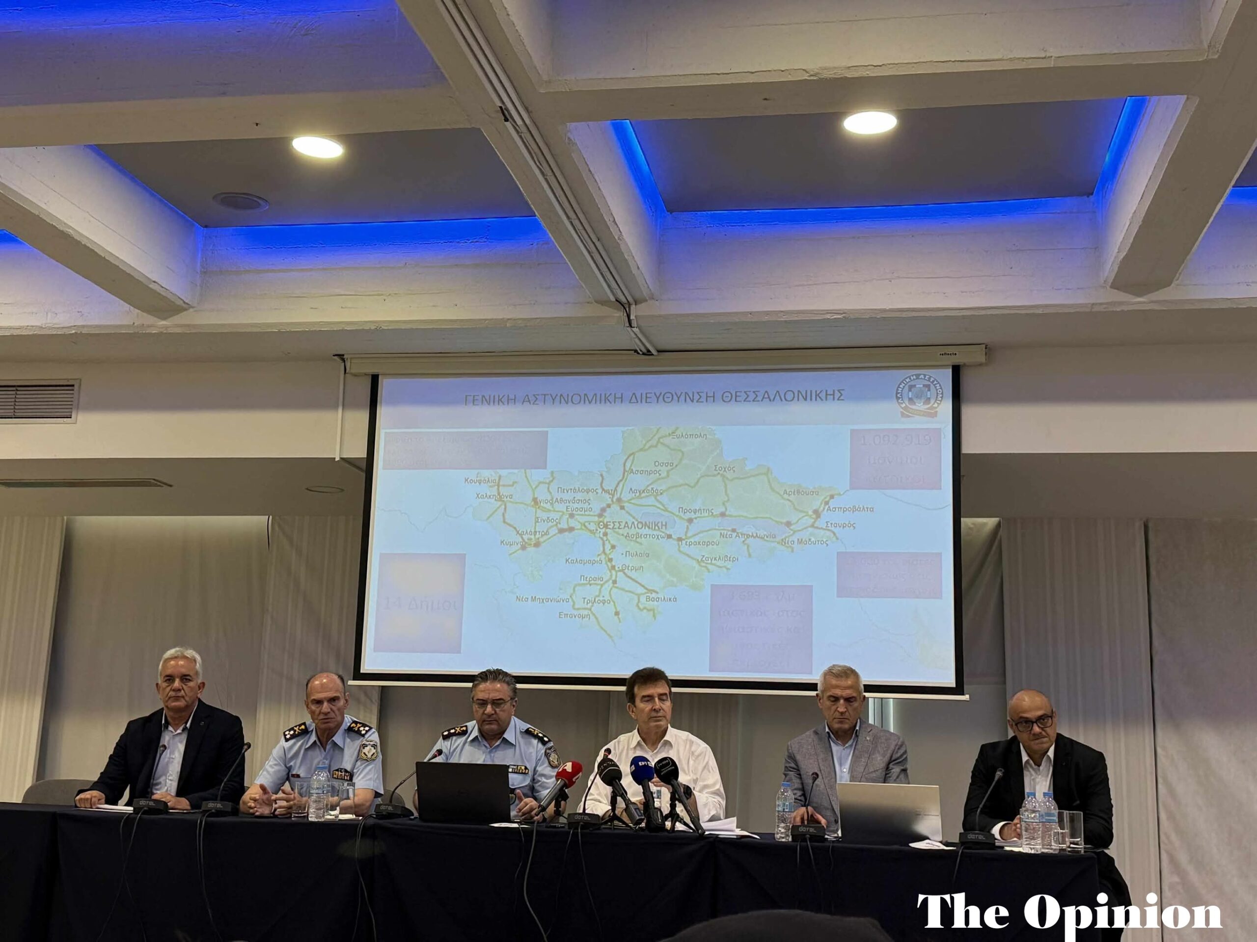 Μειώσεις σε ληστείες και κλοπές, αυξημένες οι συλλήψεις – Απολογισμός εγκληματικότητας από Χρυσοχοΐδη στη Θεσσαλονίκη