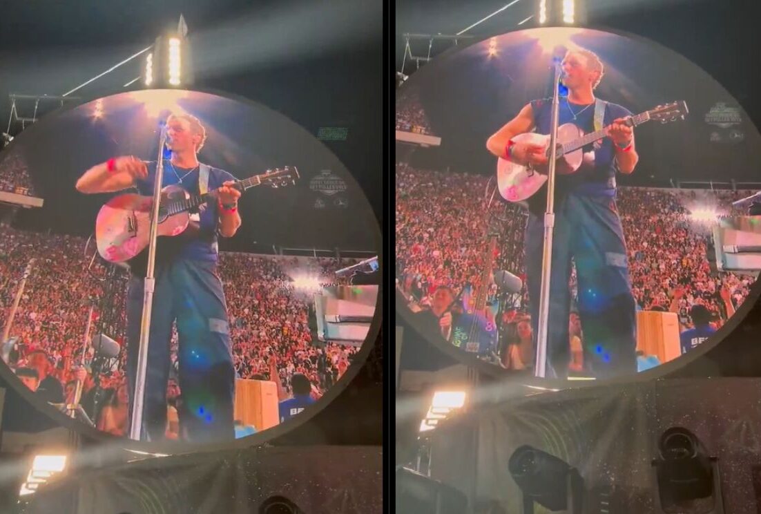 Το πρώτο σχόλιο στην πρώτη συναυλία των Coldplay μετά το viral βίντεο με το παράνομο ζευγάρι (VIDEO)