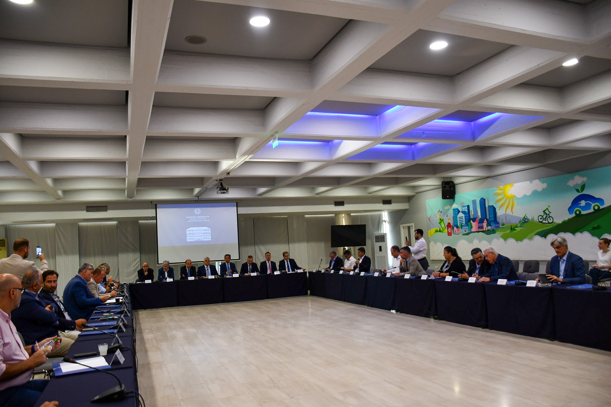 Διευρυμένες συσκέψεις με τους Πρυτάνεις των ΑΕΙ της Μακεδονίας και της Θράκης με τον Υφυπουργό Παιδείας και Θρησκευμάτων