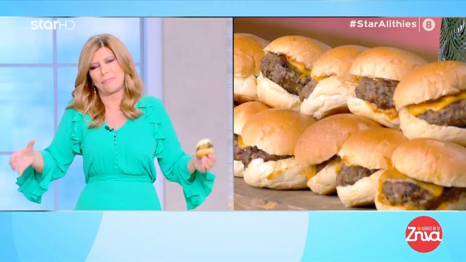 Ζήνα Κουτσελίνη: «Είμαι η ambassador του cheeseburger στην Ελλάδα» (VIDEO)