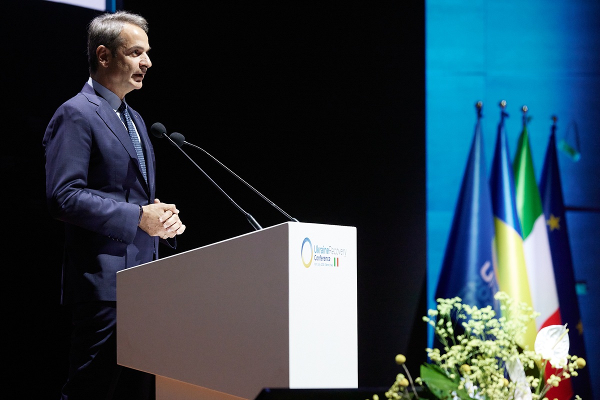 Κ. Μητσοτάκης: Η Ελλάδα έχει δεσμευτεί να στηρίξει την Ουκρανία