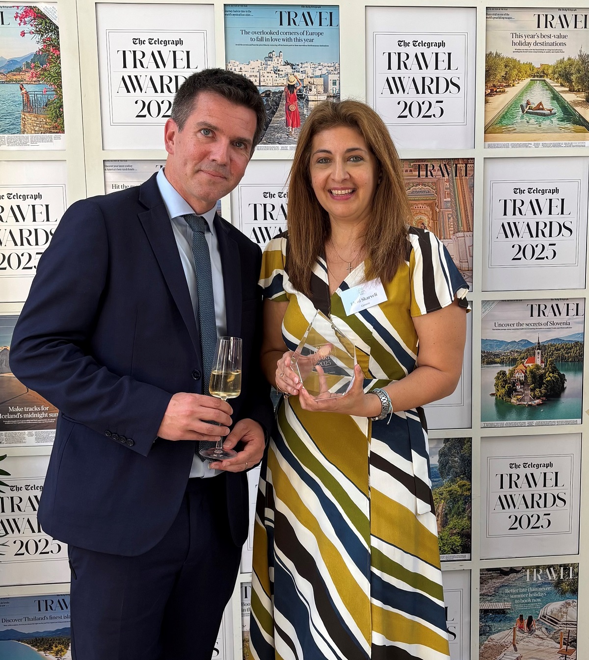 Ελλάδα: Κορυφαία διάκριση στα βραβεία The Telegraph Travel Awards 2025